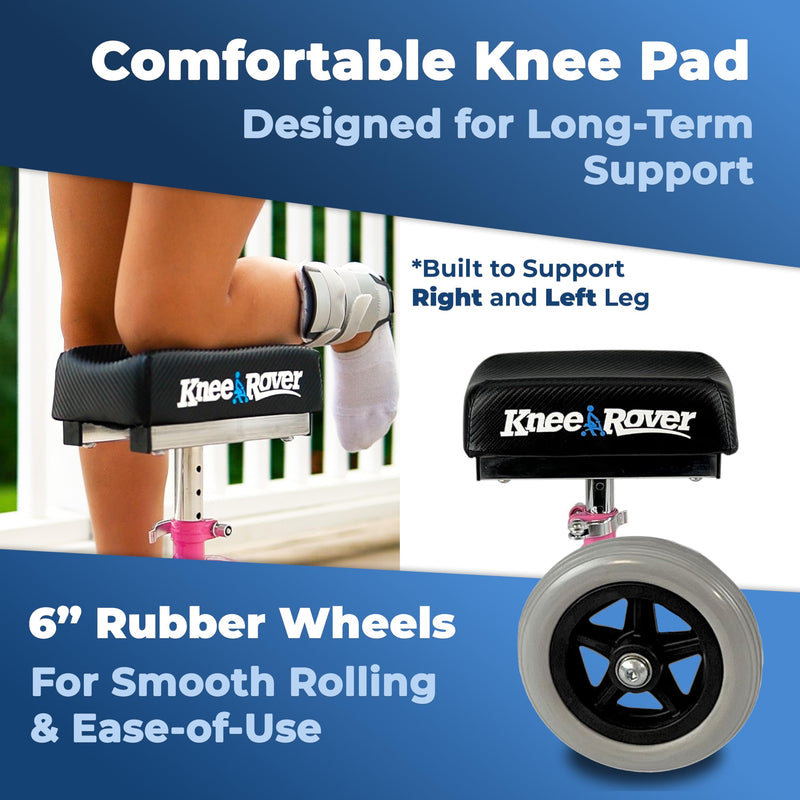 Load image into Gallery viewer, Knee Walker Jr Pediatric and Smaller Adult Knee Scooter Pink
