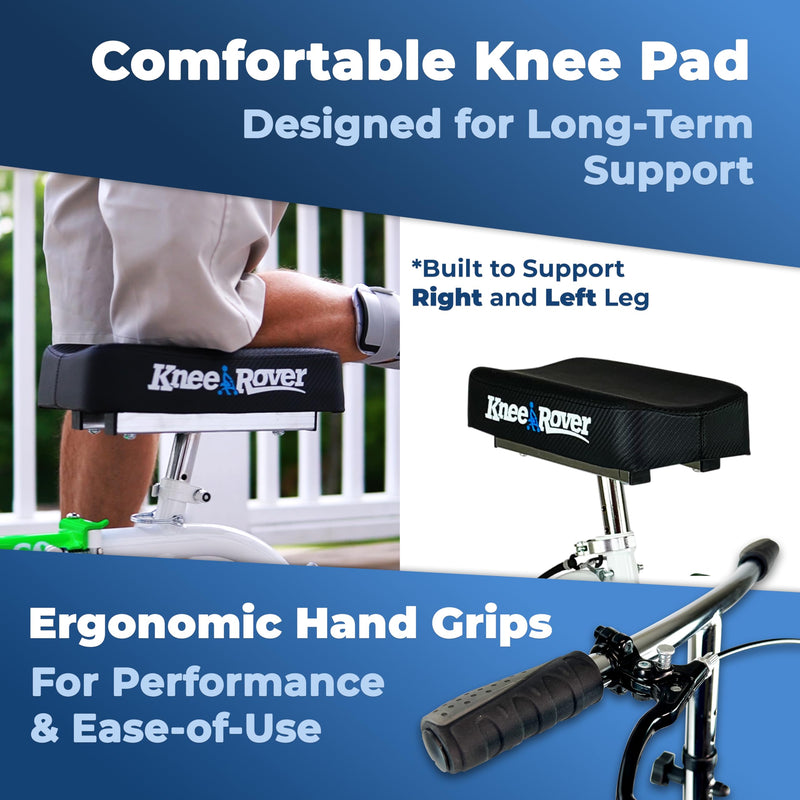 Load image into Gallery viewer, KneeRover® GO Knee Walker - The Most Compact &amp; Portable Knee Scooter Crutches Alternative
