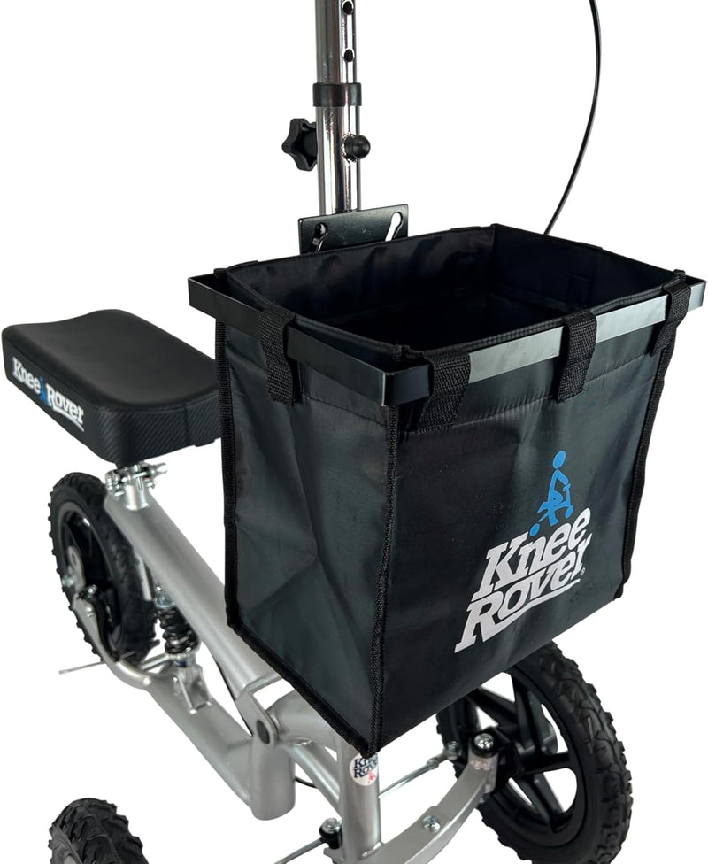 Load image into Gallery viewer, KneeRover Deluxe Knee Scooter Universal Basket Accessory with 15 Pound Weight Capacity
