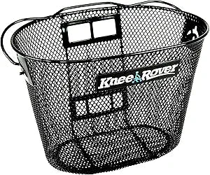 Knee Walker Wire Basket Accessory with handle - includes attachment bracket