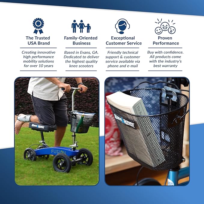 Load image into Gallery viewer, Knee Walker Wire Basket Accessory with handle - includes attachment bracket
