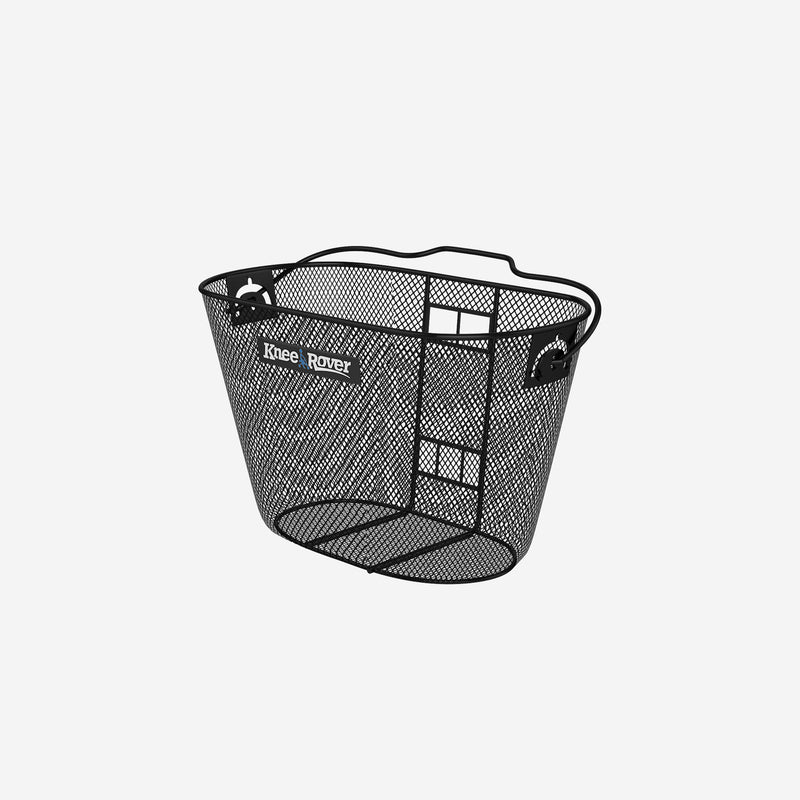 Load image into Gallery viewer, Knee Walker Wire Basket Accessory with handle - includes attachment bracket
