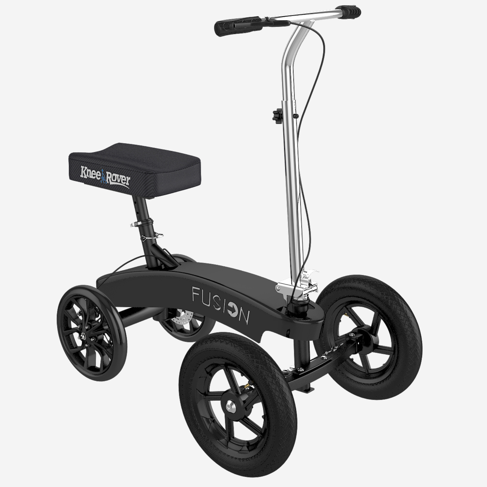 KneeRover® Hybrid Fusion Patented Knee Scooter with 4 Wheel Steering O