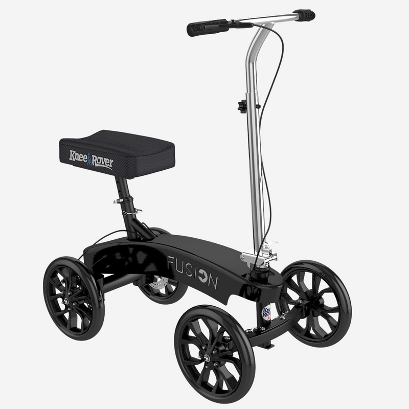 Load image into Gallery viewer, KneeRover® Fusion Patented Knee Scooter Crutch Alternative with 4 Wheel Steering
