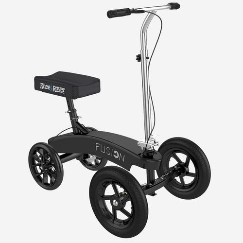 KneeRover® Hybrid Fusion Patented Knee Scooter with 4 Wheel Steering Open Box