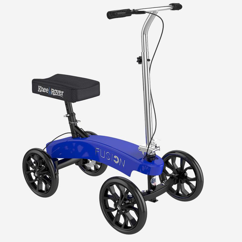 Load image into Gallery viewer, KneeRover® Fusion Patented Knee Scooter Crutch Alternative with 4 Wheel Steering

