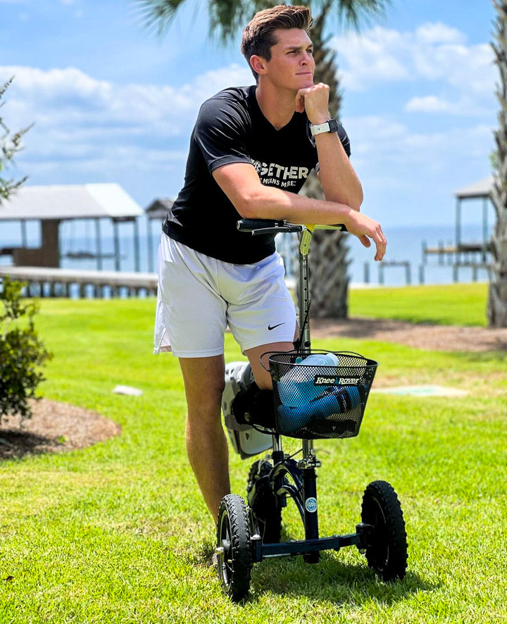 Best Knee Scooter & Knee Walkers | KneeRover | All Terrain Knee Walker