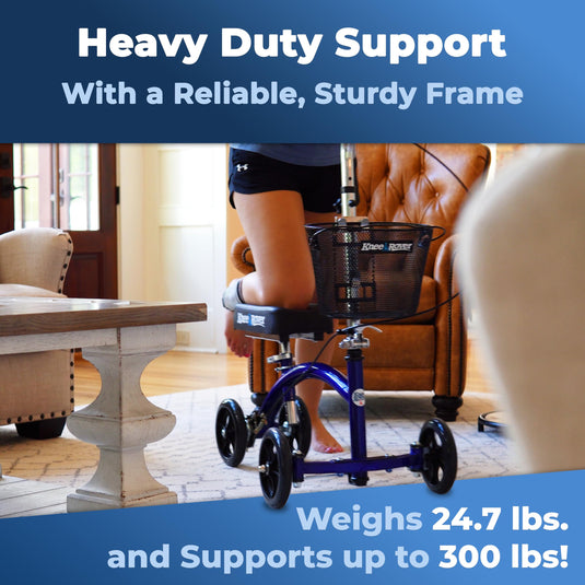 KneeRover® Deluxe Knee Cycle Steerable Knee Walker