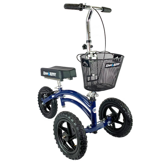 All Terrain KneeRover® Steerable Knee Scooter Blue