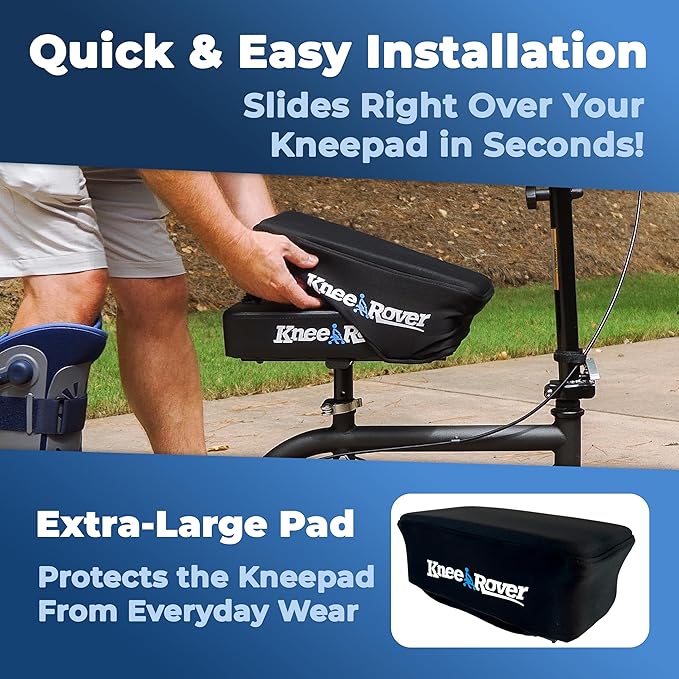 Load image into Gallery viewer, KneeRover® Memory Foam Knee Walker Kneepad Cover
