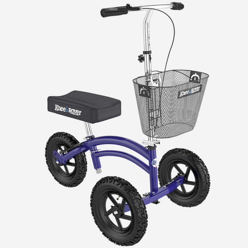 All Terrain KneeRover® Steerable Knee Scooter Blue