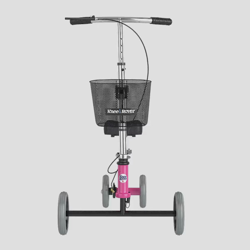 Load and play video in Gallery viewer, Knee Walker Jr Pediatric and Smaller Adult Knee Scooter Pink - Preowned
