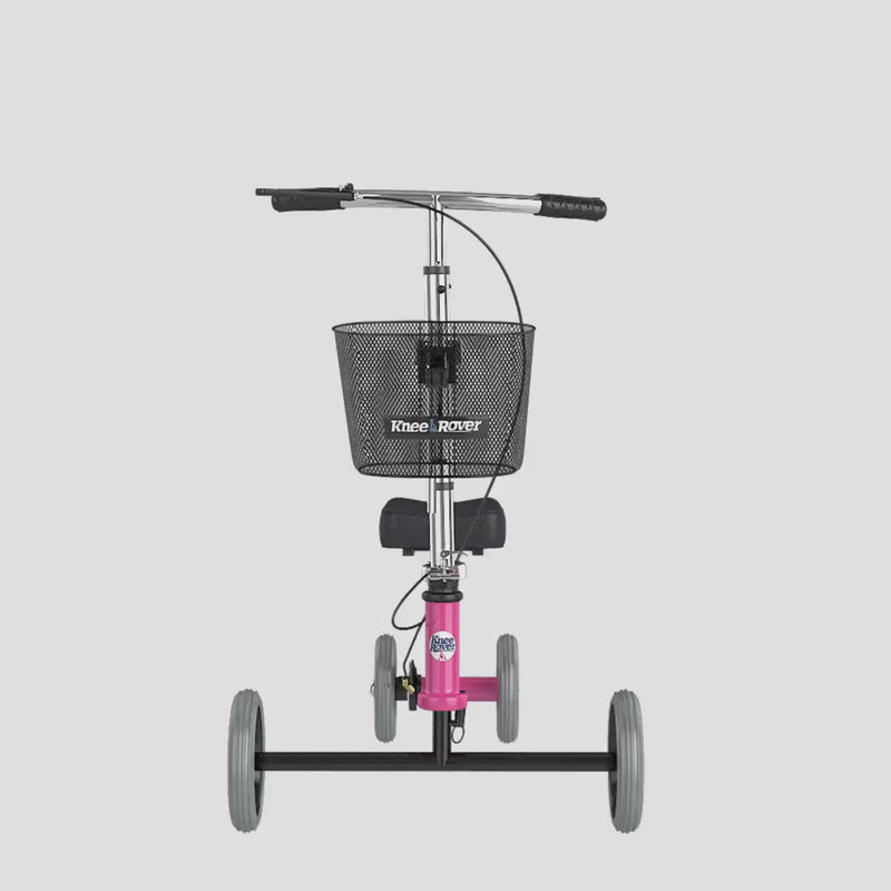 Load and play video in Gallery viewer, Knee Walker Jr Pediatric and Smaller Adult Knee Scooter Pink - Open Box
