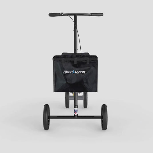 KneeRover® ULTRA Knee Walker - Lightweight Economy Steerable Knee Scooter in Platinum Gray