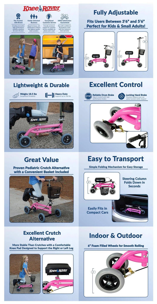 Knee Crutch Vs Knee Scooter: Finding the Perfect Mobility Solution