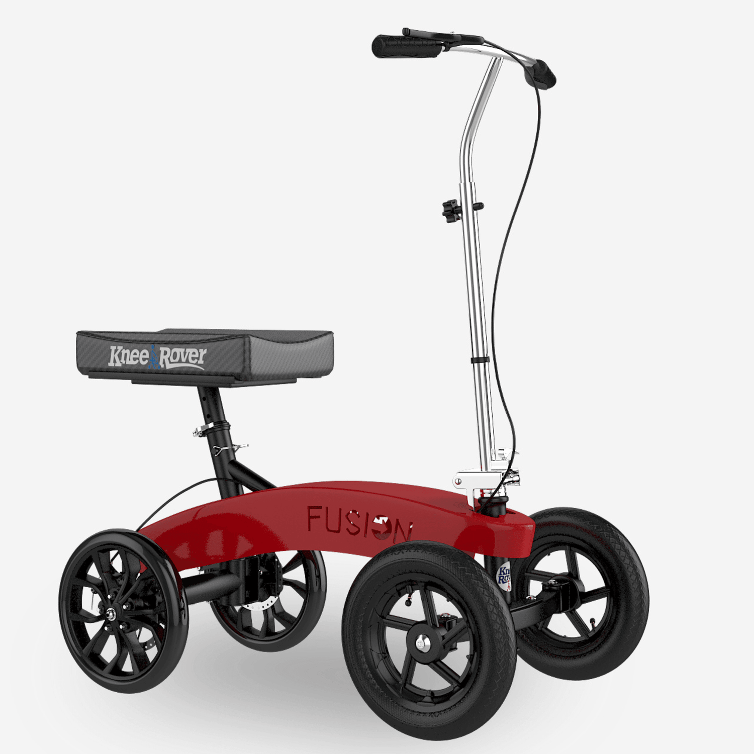 KneeRover® Hybrid Fusion Patented Knee Scooter with 4 Wheel Steering