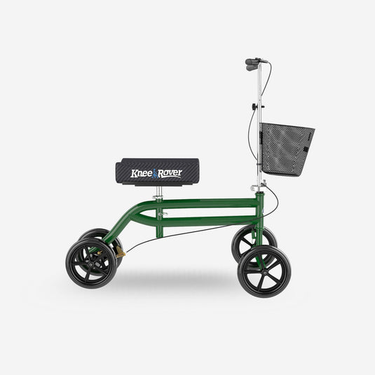 KneeRover®  Steerable Knee Scooter Green - KneeRover