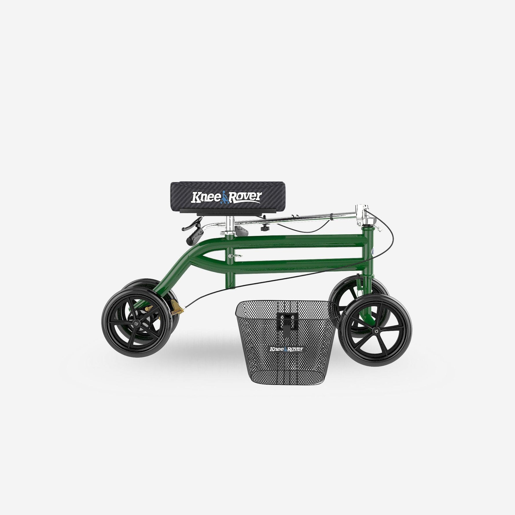 KneeRover Steerable Knee Scooter Knee Walker in Green